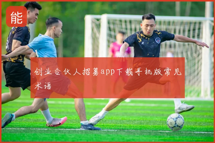 创业合伙人招募app下载手机版常见术语